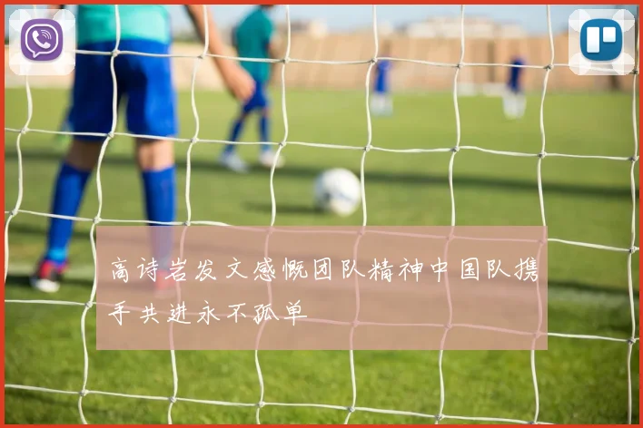 高诗岩发文感慨团队精神中国队携手共进永不孤单